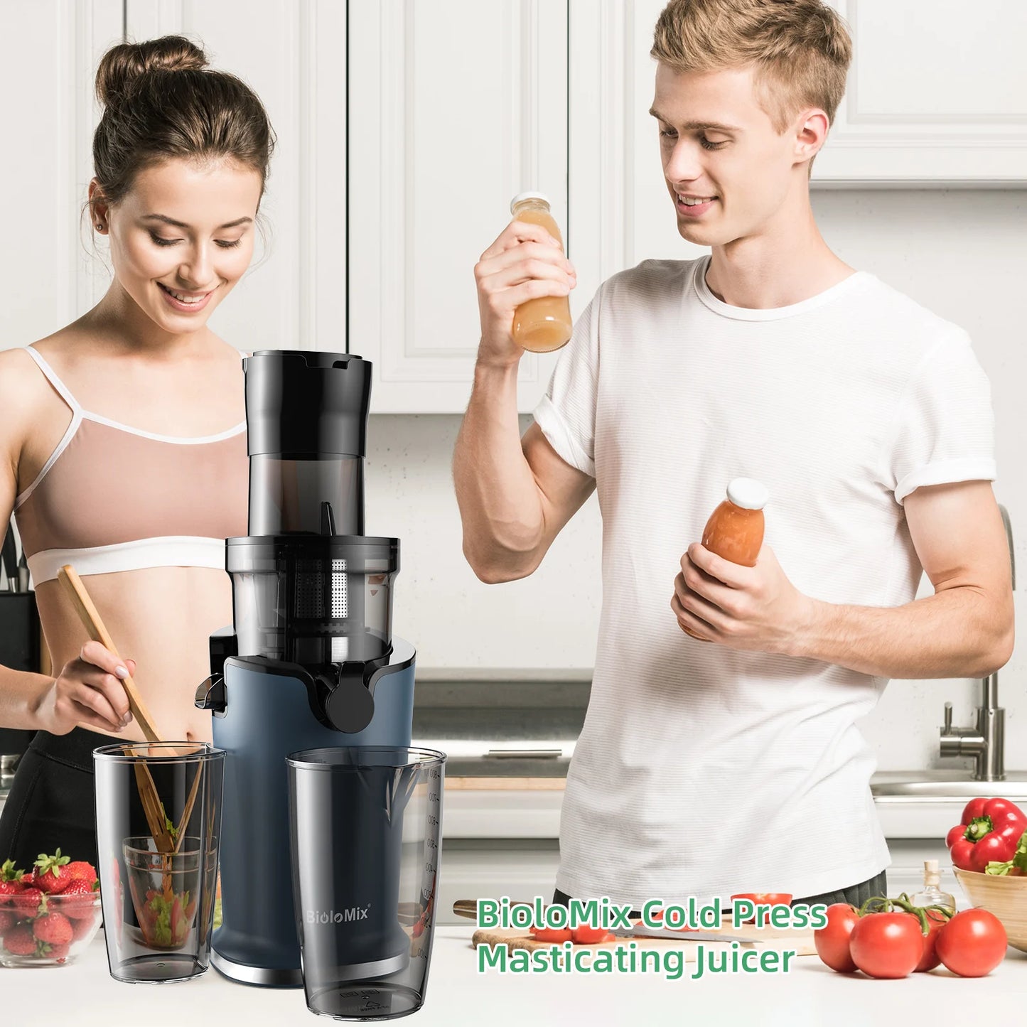 BioMix Cold Press Juicer 200W