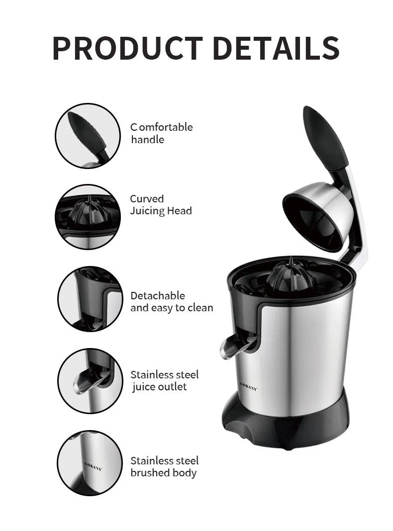 CitrusPress Pro – Electric Stainless Steel Juicer