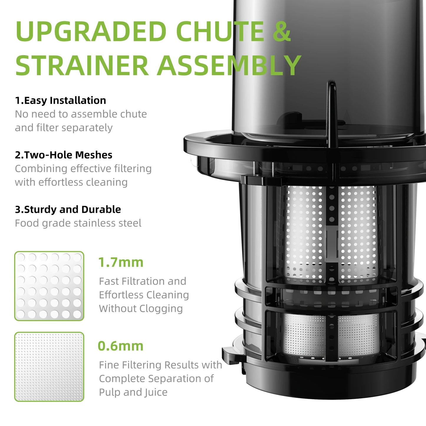BioMix Cold Press Juicer 200W