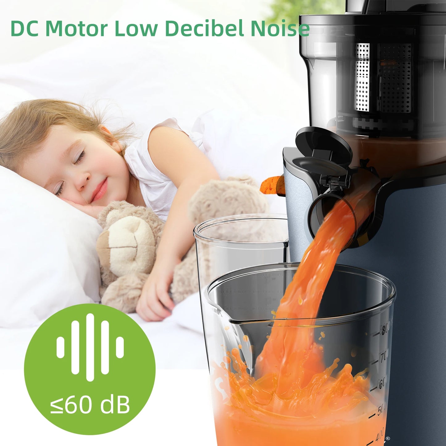 BioMix Cold Press Juicer 200W